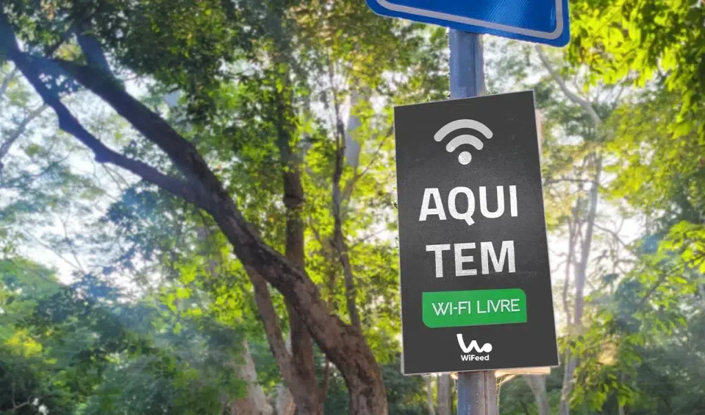 Ponto de Hotspot Wi-Fi