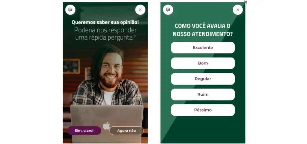 campanha NPS com hotspot Wi-Fi